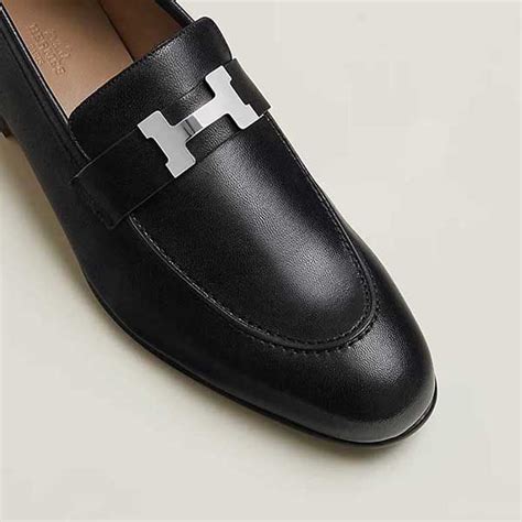 hermes black loafers|hermes loafer women's.